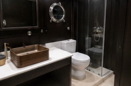 Master cabin en-suite bathroom